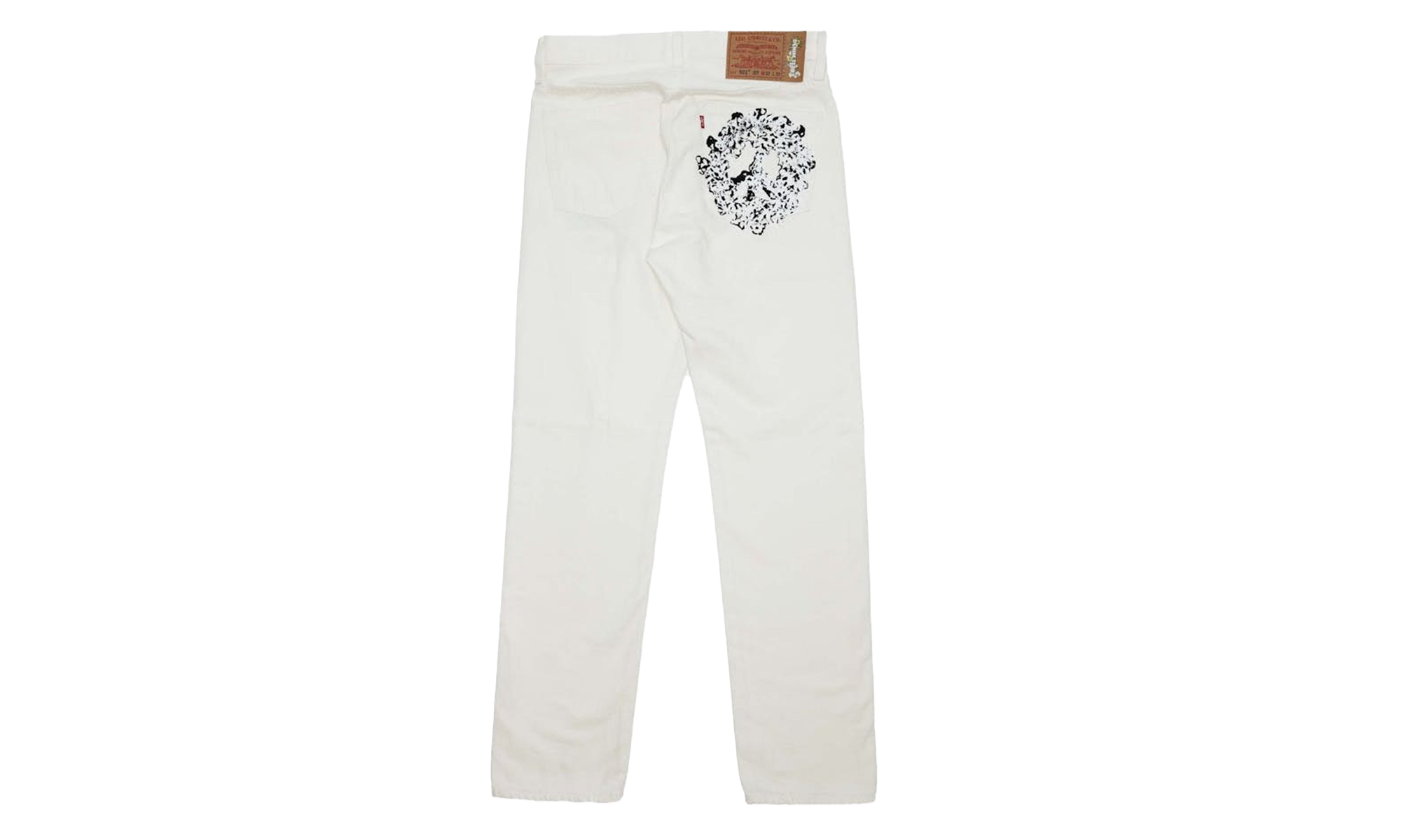 Peace Pocket Denim "White" DT408