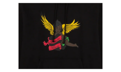 Black Cherub Hoodie "Black" DT399